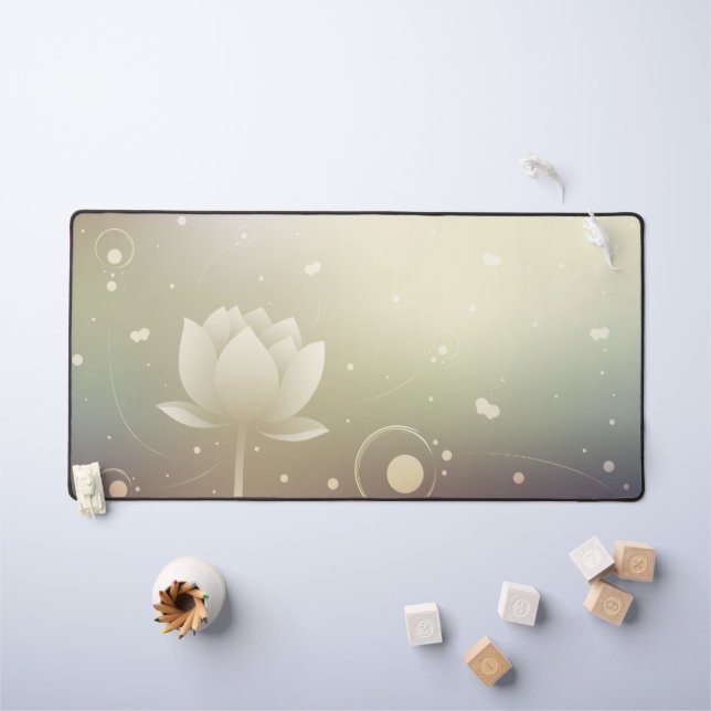 Quiet Grace with Lotus Desk Mat (Kids Table)