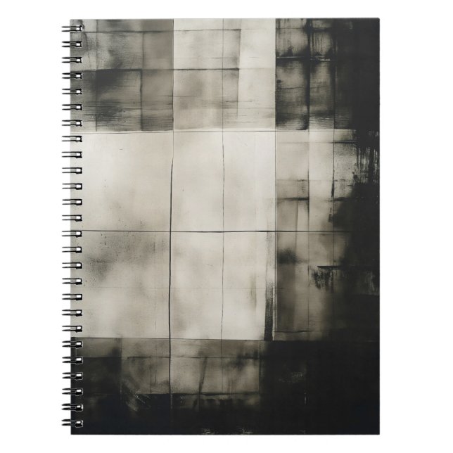 Quiet Grid: A Study in Stillness Notebook (Front)