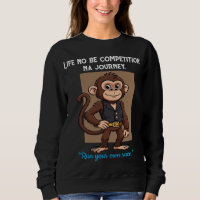 Quiet Growth Monkey – Everyday Mindset T-Shirt