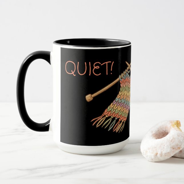 QUIET! I'm tinking. Mug (With Donut)