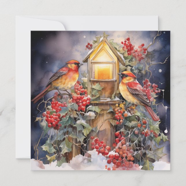 Quiet Joyful Celebrations Holiday Card (Front)