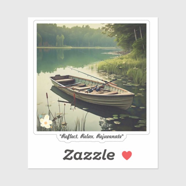 "Quiet Lake View" (Sheet)