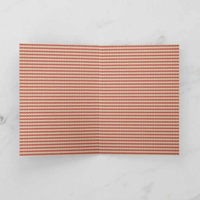 Quiet Luxury Designer Pattern Tote Bag Invitation (Inside)