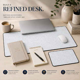 Quiet Luxury Office Desk Mat