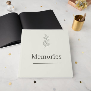 Quiet Luxury Pet Memory Journal Keepsake Guest Book