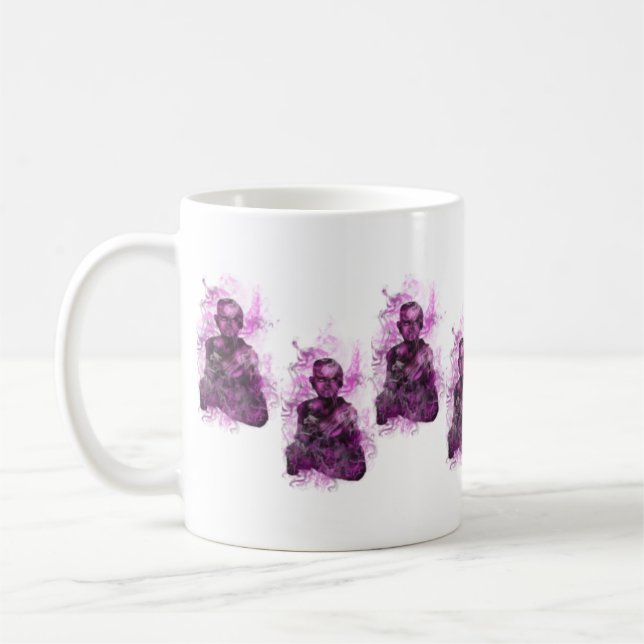Quiet Mind uneven Coffee Mug (Left)