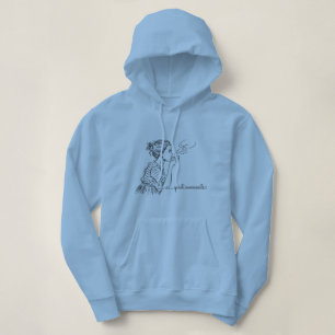 Quiet Moments Coffee Sketch Hoodie 