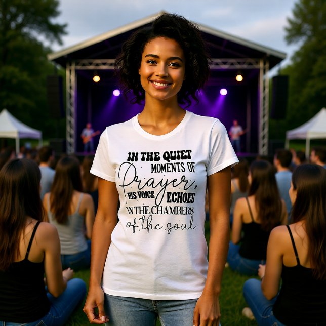 Quiet Moments of Prayer His Voice Soul Tee (Creator Uploaded)