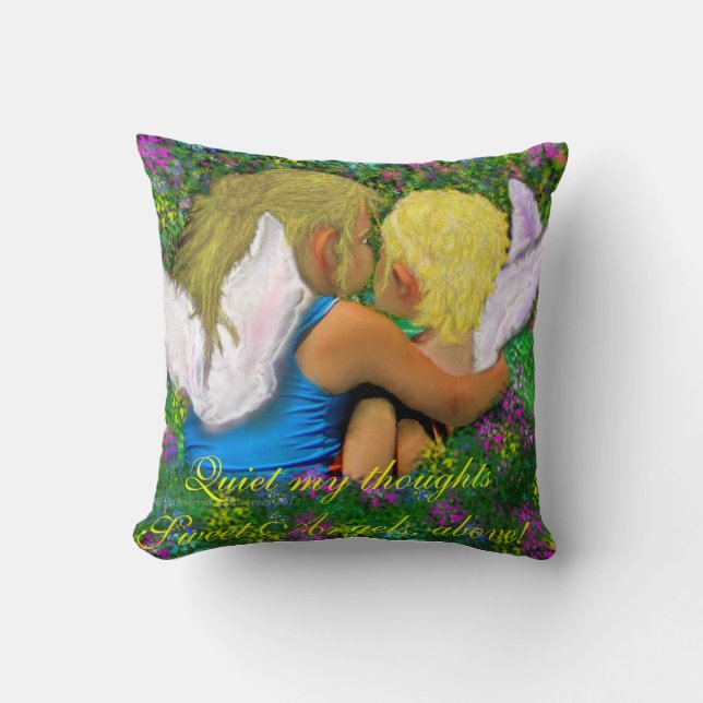 Quiet My thoughts Cushion (Front)