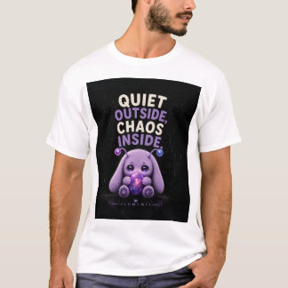Quiet Outside Chaos Inside T-Shirt