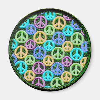 Quiet Peace Signs Magnet