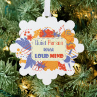 Quiet Person With Loud Mind blue yellow