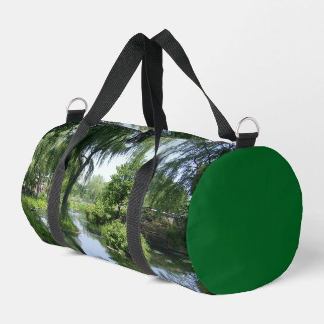 Quiet Place Within The City Duffle Bag (Left Corner)