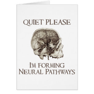 Quiet Please: I'm Forming Neural Pathways