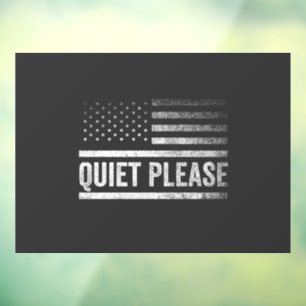 Quiet Please Trump Harris Debate President
