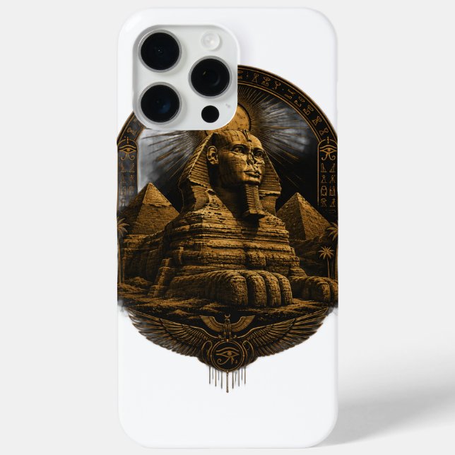 Quiet Power | Great Sphinx Egypt Design Case-Mate iPhone Case (Back)