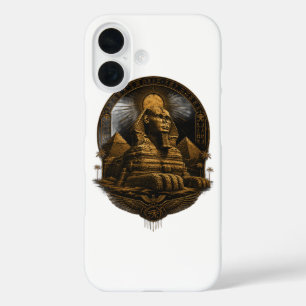 Quiet Power   Great Sphinx Egypt Design iPhone 16 Case