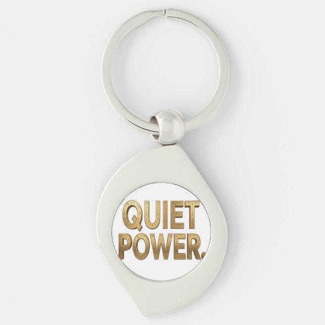 Quiet Power | Great Sphinx Egypt Design Key Ring (Front)