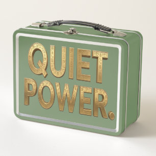 Quiet Power   Great Sphinx Egypt Design Metal Lunch Box