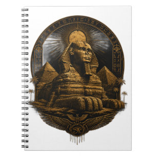Quiet Power Great Sphinx Egypt Design Notebook