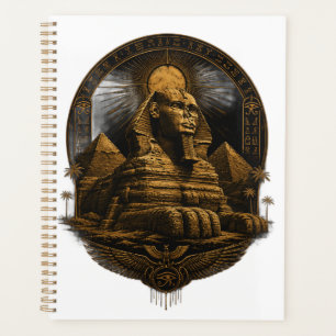 Quiet Power Great Sphinx Egypt Design Planner