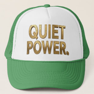 Quiet Power   Great Sphinx Egypt Design Trucker Hat