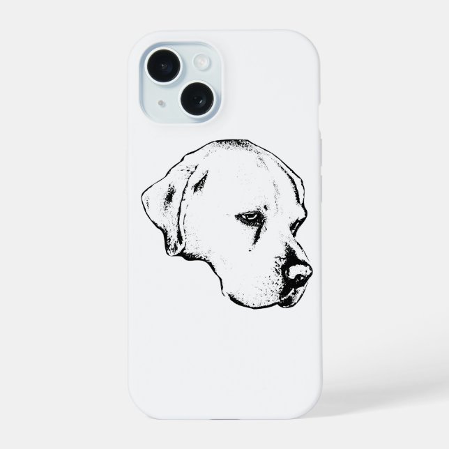 Quiet profile guard iPhone 15 case (Back)