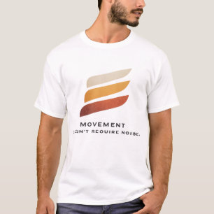 Quiet Progress Minimal Quote T-Shirt