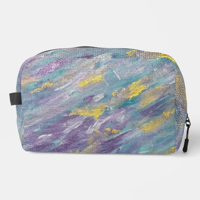 Quiet Reign Modern Art Dopp Kit (Front)