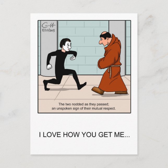 "Quiet Respect" Postcard (Front)