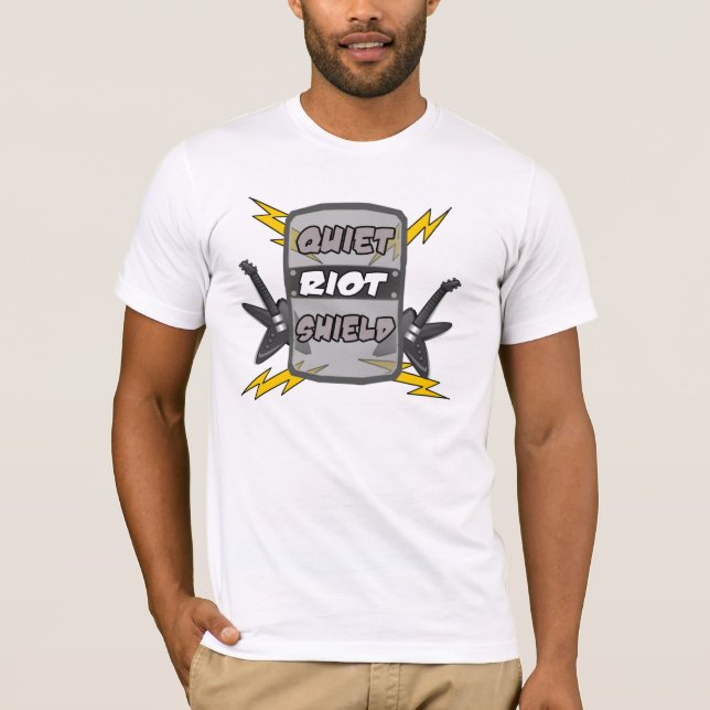 Quiet Riot Shield T-Shirt (Front)