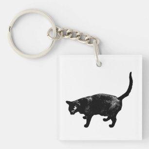 Quiet Roads With Strong Shadow Key Ring