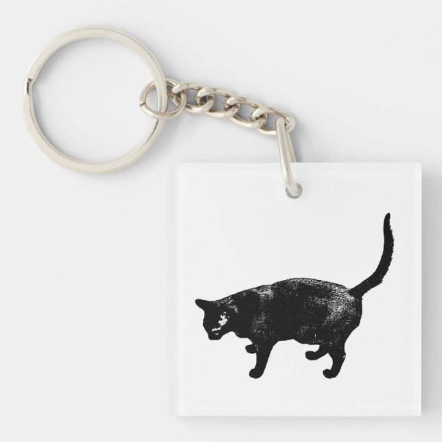 Quiet Roads With Strong Shadow Key Ring (Front)