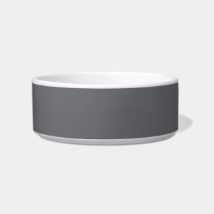 Quiet Shade of Grey Solid Colour Print, Neutral Bowl