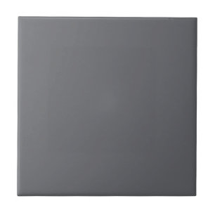 Quiet Shade of Grey Solid Colour Print, Neutral Tile