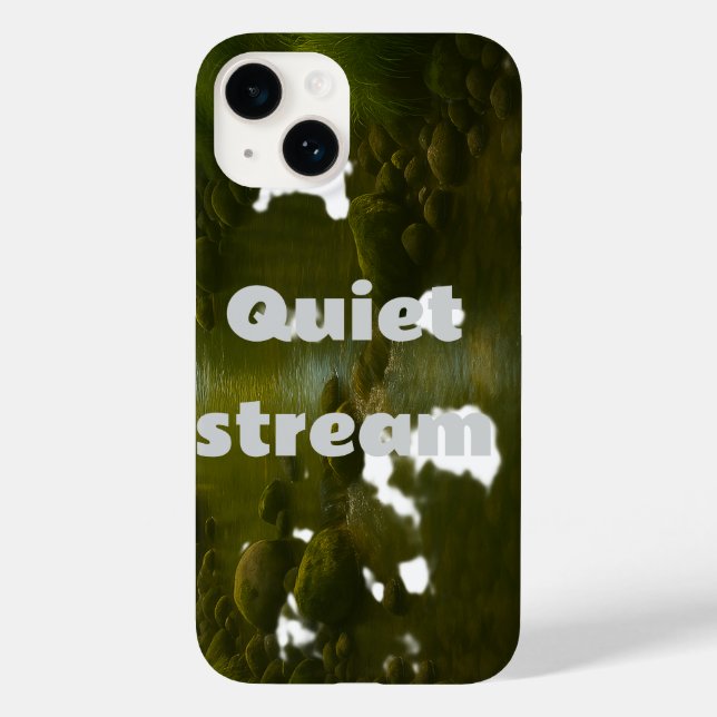 Quiet stream Case-Mate iPhone case (Back)