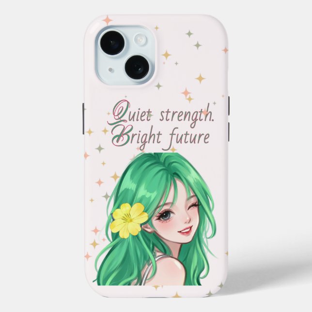 Quiet strength. Bright future Case-Mate iPhone Case (Back)