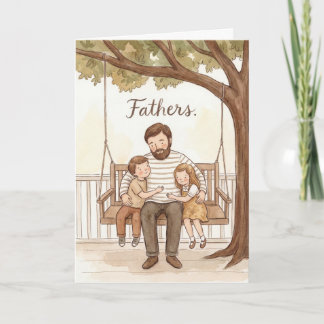 Quiet Strength Father's Day Card
