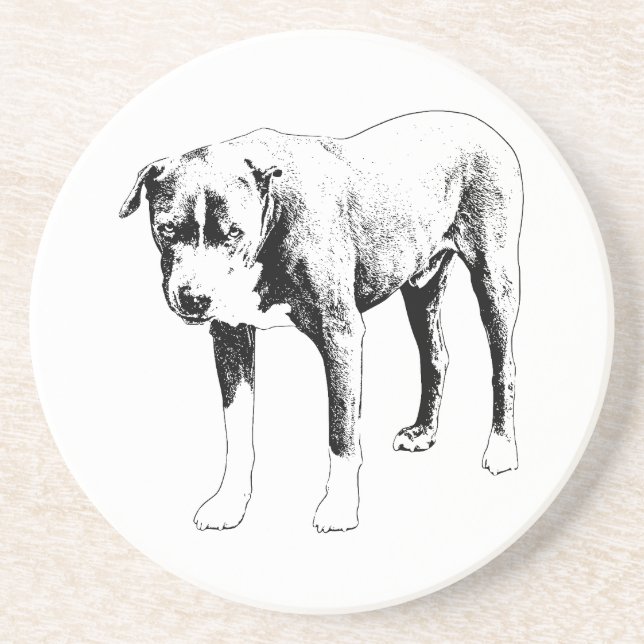 Quiet Tablekeeper, Loyal Study Coaster (Front)