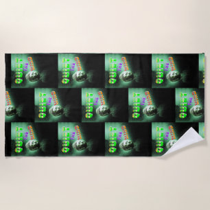 Quiet The Mind Beach Towel