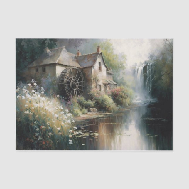 Quiet the Mind  Tissue Paper (Front)