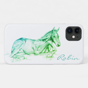 Quiet Time (green) Case-Mate iPhone Case