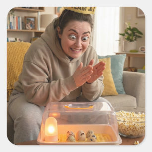 Quiet Victory, Pending Hatch Square Sticker