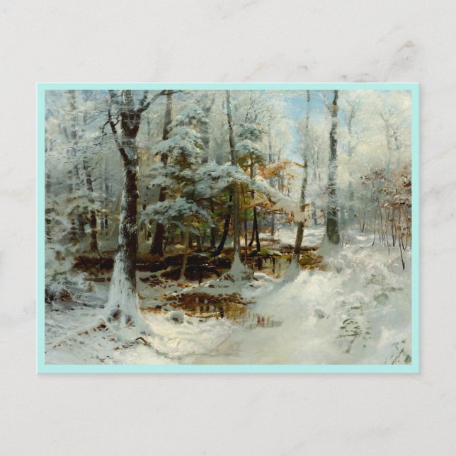  Quiet Winter Afternoon  Postcard (Front)