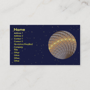 Quiet Wolf Moon Business Card
