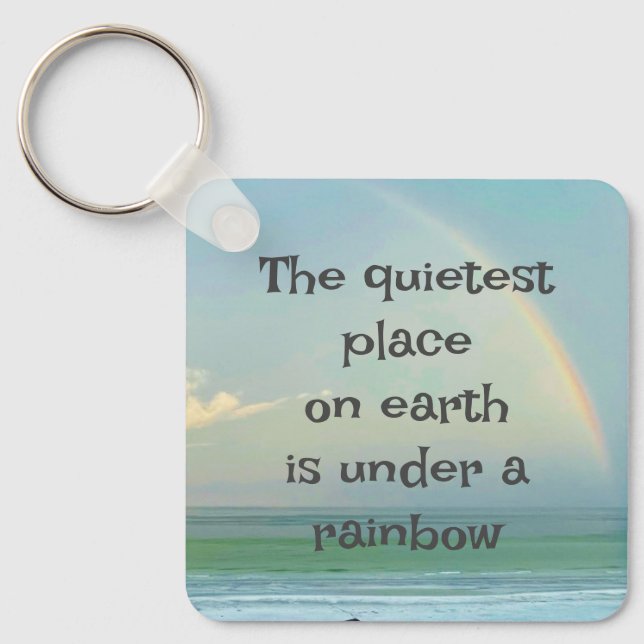 Quietest Place Keychain (Front)