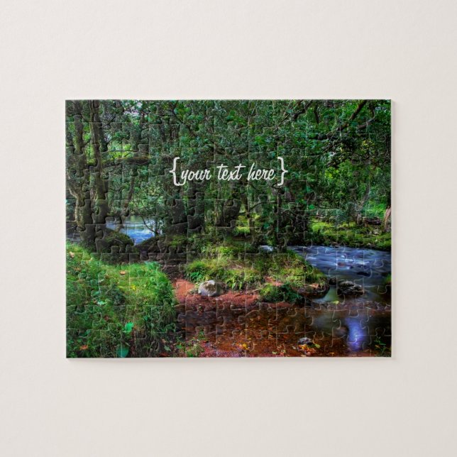 Quietly Flows The River - Dartmoor National Park Jigsaw Puzzle (Horizontal)