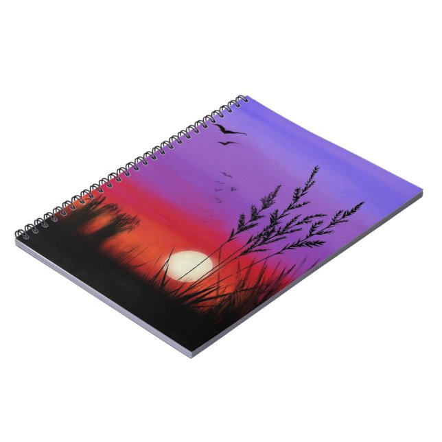 Quietly - Watercolor Notebook (Left Side)