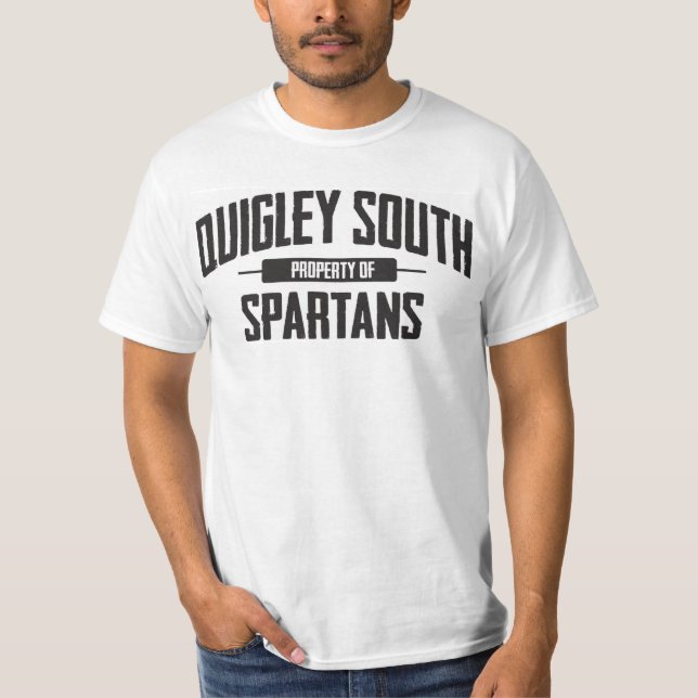 QUIGLEY SOUTH SPARTANS (NOW CLOSED) PRIDE SHIRT (Front)