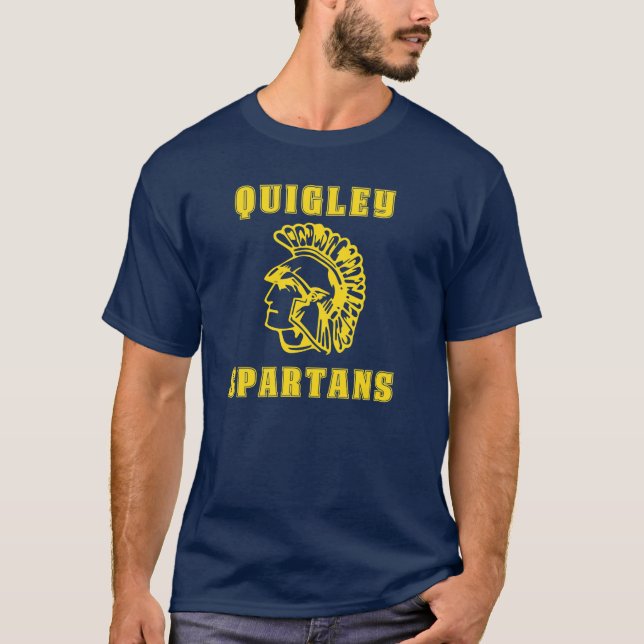 Quigley Spartans HEAD t-shirt (Front)